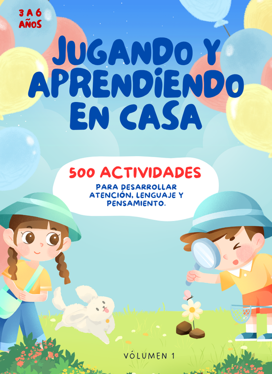 ACTIVIDADES LISTAS PARA IMPRIMIR-PARA NIÑOS DE 3 A 6 AÑOS.